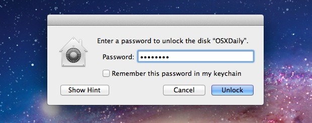 create a password for the wd passport for mac